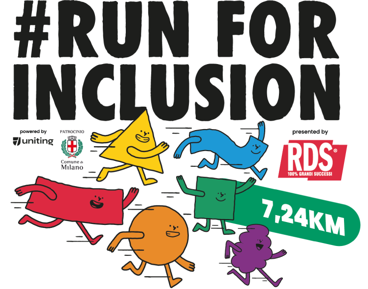 #RUN FOR INCLUSION - MILANO, ARCO DELLA PACE - 23/24 SETTEMBRE 2023